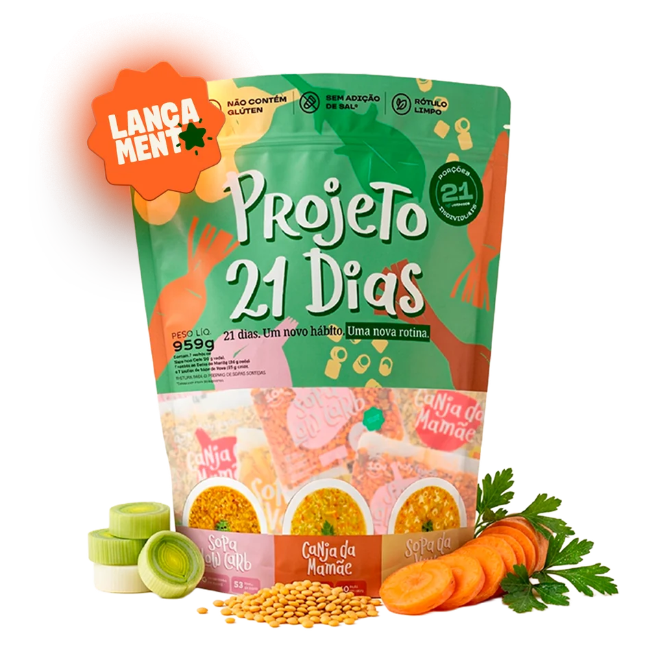 Kit Projeto 21 Dias da HolyFoods